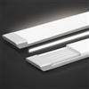 Voltix 2 Pezzi Plafoniere LED a Soffitto 72W 150cm, 7200LM, Plafoniera led Luce Bianca K, Fascio 120°, Neon LED per Esterno e Interno, Ideale per Garage, Cantina, Bagno (Luce Fredda/6000K)