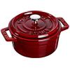 STAUB La Cocotte Casseruola, Ghisa, Rosso (Granatina), 10 cm