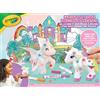 CRAYOLA - Il mio unicorno e il mio Pegaso da decorare - Gioco creativo per bambini da 4 anni - Gioco di immaginazione - Personalizza all'Infinito con Feltri e Perle