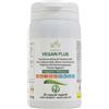 Benessence - Integratore utile per una dieta Vegana - Vitamine B12, B2, D3, K2, Ferro, Zinco, Calcio, Selenio, Iodio e Aloe Vera Bio - 60 capsule
