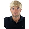WIG ME UP - Parrucca Uomo Corta Giovanile alla Moda Cotonata Mix di Biondo GFW-994-24BT613