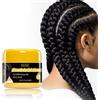 VolksRose Gel Styling per Capelli Intrecciati - Gel per Trecce, Twist e Dreadlock con Presa Fortissima, Senza Appiccicosità e senza Effetto Croccante - Controllo Frizz e Sfuggenti - Uomo e Donna
