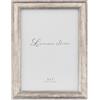 Lawrence Frames Cornice portafoto con perline classiche, 5 x 7, argento