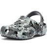 Crocs Unisex Adulto Classic Printed Camo Clog Sabot, Slate Grey/Multi, 38/39 EU