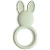 Mushie | Massaggia gengive per Bambini a Forme Coniglietto | massaggi neonati | giochini neonati dentizione | 100% Silicone Alimentare Senza BPA | Alta Qualità | accessori neonati | Sage