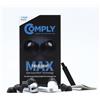 Comply TrueGrip MAX - Gommini di ricambio in memory foam di alta qualità per Samsung Galaxy Buds3 Pro, comfort di lunga durata, massima durata, vestibilità sicura, isolamento acustico superiore, nero