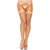 Leg Avenue CALZE Micro Rete elastan, misura 1 X - 2 X, Nude