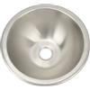 banapoy Lavello Cucina per 10 Pollici in Acciaio Inox Rotondo Lavelli Cucina A Vasca Singola con Scarico per RV, acht, Barca, Marina, Piccolo Goccia in Sostituzione Lavello RV