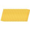 QUARKZMAN Alluminio Etichetta Vuota 45 x 15 x 0.3mm Incisione a Rettangolo Vuoti Carta con 2 Foro per Targhetta Macchina Etichetta Fai da te 15pz (Tonalità Oro)