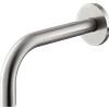 Vema Rubinetterie - OTAGO bocca erogazione a parete per lavabo 146mm [acciaio inox] - V17054