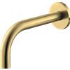 Vema Rubinetterie - OTAGO bocca erogazione a parete per lavabo 146mm [oro spazzolato] - V17054