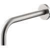 Vema Rubinetterie - OTAGO bocca erogazione a parete per lavabo 207mm [acciaio inox] - V17055