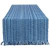 DII Variegated Table Collection, Runner da tavolo, 13x72, Blu Nautico