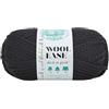 Lion Brand Yarn Company Lion Brand Yarns - Gomitolo di Lana, Acrilico, 21,59 x 9,53 x 9,53 cm Black