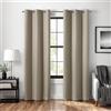 ECLIPSE Welwick - Tenda oscurante per finestra a spina di pesce, con chiusura magnetica per camera da letto (1 pannello), 101,6 x 160 cm, colore: marrone chiaro