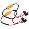 EBTOOLS per resistenza 20 W led h7 per resistenza di carico h7 2 pezzi auto LED decodificatori, resistenza di carico per H7 faro anti-iper flash, nessun errore carico resistenza di cablaggio ABS +