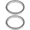 SG Store 2 guarnizioni di scarico per moto, 45 x 38 x 5 mm, compatibili con Aprilia RS 250 LD000 / LD002 1995-1997