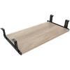 FRMSAET Accessori per mobili Accessori per Ufficio 53 cm/ 60 cm/ 76 cm Cassetto per Tastiera Vassoio Supporto in Legno sotto la scrivania Piattaforma Regolabile in Altezza. (60 cm, Burlywood)