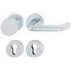 HOPPE Parigi - su rosetta, argento elox ; 1 set