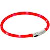 Kerbl Pet Kerbl Maxi Safe Led Collar, 55 cm, Red