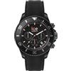 Ice-Watch - ICE chrono Black rose-gold - Orologio nero da Uomocon Cinturino in silicone - Chrono - 020620 (Large)