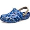 Crocs Unisex Adulto Baya Graphic Clog Sabot, Blue Jean, 37/38 EU