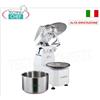 FIMAR - Impastatrice a Spirale ad ALTA IDRATAZIONE da 38 Kg, Testa Sollevabile e Vasca Estraibile, Comandi Meccanici