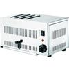 Beckers Toaster Professionale SV4 in Acciaio Inox - Capacità N° 4 Fette