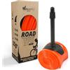 IMPALAPRO Camera d'aria TPU Bici da Corsa Ultraleggera 35g Spessore 0.25mm - Compatibile con Camera d'aria Bici da Corsa 700x18/23/25/28/30/32C Valvola Presta 45/65/85mm (1u 65mm 35g)