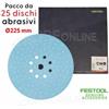 Festool 25pz disco carta abrasiva con velcro Granat Ø 225mm - Festool®