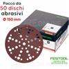 Festool 50pz disco carta abrasiva RUBIN velcro 48 fori Ø 150mm - Festool®