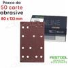 Festool 50pz carta abrasiva RUBIN velcro 80 x 133 mm - Festool®
