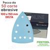 Festool 50pz carta abrasiva VOC velcro Delta 100 x 150mm - Festool®