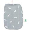 Hugo Frosch Mini borsa dell'acqua calda, 0,2 l, con rivestimento in cotone biologico, piuma verde pastello