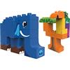 BIOBUDDI Animali Selvatici | Elefante & Tucano nella Giungla, 27 Pezzi, 100% Compatibile con Lego & Duplo, Prodotto in UE (Paesi Bassi), 97% bioplastica, BB-0106