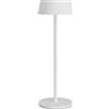 K-Bright Lampada da tavolo, Lampada Notte 3000K, Protezione IP54 Lampada Led Ricaricabile senza fili, Adatto A Cena, Lettura, Camera, Giardino E Tanto In Piu (Bianco)