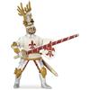 Papo - Statuetta Cavaliere Bianco Fleur De Lys Realistica - 3 Anni + - Collezione Fantastico & Medievale - Gioco Creativo Combattimento Medievale - Idea Regalo Giocattolo Bambina Bambino