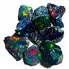 Jaguar Gems Pietra di fuoco etiope con opale nero ruvido 25 carati certificato AAAA+ | Pietra di fuoco naturale selezionata a mano per fare gioielli, guarigione, caduta e regalo per gli amanti dei