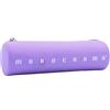 Pigna - Astuccio cilindrico MONOCROMO PASTEL,viola | Silicone colore pastello