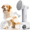 Lubeau Pet Electric Foaming Shampoo Dispenser con pennello per cani Bathing, Soft Brush, Massaggio e Grooming, Bubble/Spray Mode, Rechargeable Dog Foam Spruzzatore di sapone per animali domestici Short/Long