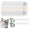 Goktvai 18pz Filtri per Fontanella Gatti Acqua Dura, Cotone Filtrante Riduce il Calcare e i Cattivi Odori Compatibile con per Animali Domestici Wireless Oneisall PW04 da 3,5L Cartucce Filtranti a Durata