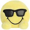 Aurora, 44302, Smiley Official Merchandise, Shades Smiley, 5 in, Soft Toy, giallo