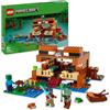 LEGO Minecraft La Casa-Rana Giocattolo - Set da Costruire con Barca, Figure di Animali, Mobb e Accessori tra cui Tavolo da Crafting e Fornace - Regalo per Gamer, Bambini e Bambine da 8 Anni - 21256