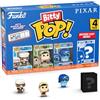 Funko Bitty Pop! Pixar - UP 4PK - Carl, Russell (Dug Days), Dug E una Mini Figura Misteriosa a Sorpresa - 0.9 Inch (2.2 Cm) - Pixar Collection da Collezione - Idea Regalo - Cake Topper