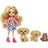 Enchantimals Gerika Golden Retriever Family Bambola