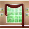 Today's Curtain Emelia Original - Sciarpa in voile 548,6 cm, bordeaux, 114,3 x 548,6 cm (lunghezza x larghezza)