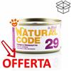Natural Code 29 Cat Adult al Tonno e Prosciutto in Jelly - Lattina Da 85 Gr - CONFEZIONE RISPARMIO