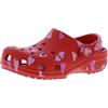 Crocs Classic VDay Clog T, Zoccoli Unisex - Bambini e Ragazzi, Cherry Red, 24/25 EU