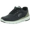Skechers Flex Advantage 3.0- Stally, Scarpe Sportive Uomo, Nero, 39 EU