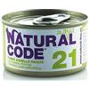 Natural Code per Gatto da 85g Gusto 21 - Tonno Agnello e Patate